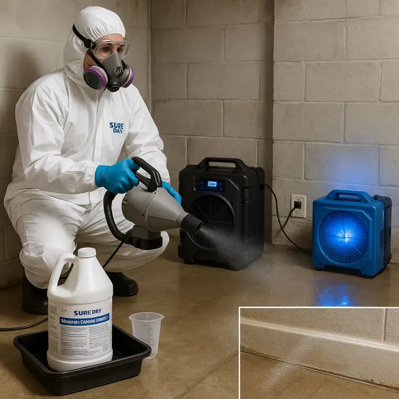 Sanitization and Odor Removal process in Heritage Lake, IL